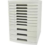 Armoire à Documents Verrouillable Haut de Gamme à 2-14 Tiroirs, Classeur à Tiroirs Grande Capacité avec éTiquettes, pour Le Classement des Contrats(Large (11 Layers))
