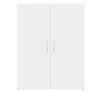 Armoire à dossier Blanc - LEMON® Armoire de classement Multi-Rangement - Blanc - 60x32x77,5cm - Bois d'ingénierie 227 - Soldes