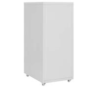 Armoire à dossier Gris - LEMON® Classeur mobile - Commode pour bureau Gris 28x41x69cm Métal 495 - Soldes