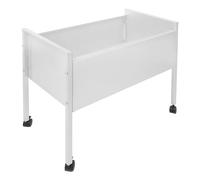 Armoire à dossiers suspendus - Pour dossiers suspendus - Charge maximale : 30 kg - 70 x 37 x 60 cm - Pour bureaux, salles de conférence, bureau - Argenté