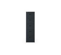 Armoire à fiches métallique anthracite : SARA V5, 460 x 1 625,5 x 600 mm