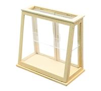 Armoire à gâteau pour maison de poupée, mallette de boulangerie miniature - Armoire alimentaire miniature pour vitrine alimentaire modèle pâtisseries boulangerie donut vitrine accessoires de maison de