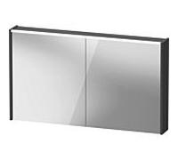 armoire à glace Duravit D-Code DC7108049490000 , Graphit Matt , prise, éclairage LED