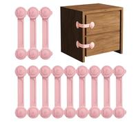 Armoire à l'épreuve des bébés - Verrou de sécurité pour tiroir de bébé, loquet de protection sans perçage | Boucle de protection de porte, bouton de déverrouillage pour armoire, tiroir, porte