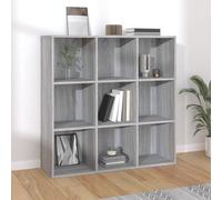Armoire à Livres Bibliothèque Étagère Chêne Marron Bois d'Ingénierie vidaXL