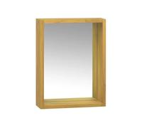 Armoire à miroir 30x10x40 cm Bois de teck solide