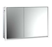 Emco Bad Armoire de toilette emco loft 1000 mm 2 portes encastrable alu/miroir porte large droite