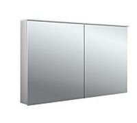 Emco flat 2 Armoire Ã glace lumineuse LED avec voile de lumiÃšre, 2 portes, 1200x711x113mm, 979706405 - 979706405