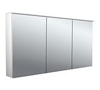emco puree 2 Armoire de toilette avec éclairage LED design avec voile de lumière, 3 portes, 1400x711x153mm, 979705406