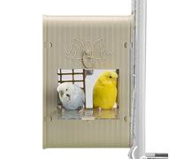 Armoire à nid de perruche,Incubateur de perruche - Design décoratif spacieux avec échelle intégrée pour la conservation de la nature Jardin Oiseau Observation Balcon