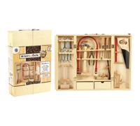 Armoire à outils en bois avec de vrais outils - PLANETE BOIS - FSC - 25 pièces - Montessori - Dès 8 ans
