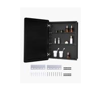 Armoire à Pharmacie 61x76,2cm Installation Encastrée Et Murale Pour Médicaments