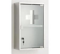 Armoire à pharmacie l.30 cm, imitation métal, Genoa Autre G