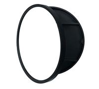 Armoire à Pharmacie Murale - Armoire de Salle de Bain Ronde Murale avec Miroir, Miroir Coulissant avec Rangement intégré, Armoire à Pharmacie Suspendue en Bois