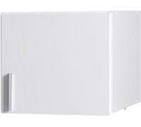 Armoire à poser avec une porte, collection FLEX, en blanc brillant