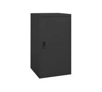 Armoire à selles Anthracite 53x53x105 cm Acier