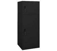 Armoire à selles Noir 53x53x140 cm Acier,Équipements Sportifs,Loisirs de Plein air,Équitation,Accessoires de harnachement pour Chevaux,Accessoires de selles,27.7 kg,Noir,339601