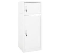 Armoire à selles - VIDAXL - Blanc - 53x53x140 cm - Rangement sécurisé pour équipement de sellerie