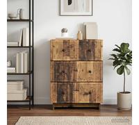 Armoire à tiroirs Bois d'ingénierie Meuble de rangement avec Rangement vidaXL vi
