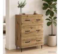 Armoire à tiroirs Bois d'ingénierie Rangement avec Tiroirs maison vidaXL vidaXL