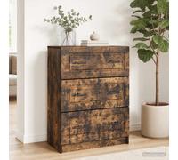 Armoire à tiroirs Bois d'ingénierie Unité de rangement Mobilier maison vidaXL vi