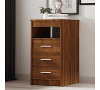 Armoire à Tiroirs Chêne Sonoma Bois d'Ingénierie Commode Rangement vidaXL