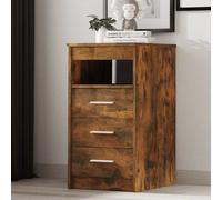 Armoire à Tiroirs Chêne Sonoma Bois d'Ingénierie Commode Rangement vidaXL