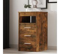 Armoire à Tiroirs Chêne Sonoma Bois d'Ingénierie Commode Rangement vidaXL