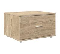 Armoire à tiroirs moderne - vidaXL - Chêne Sonoma - Bois d'ingénierie - 55x45x31 cm - 1 tiroir - Rangement spacieux