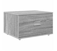 Armoire à tiroirs moderne - vidaXL - Gris Sonoma - Bois d'ingénierie - 55x45x31 cm - 1 tiroir - Montage au sol