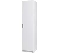 Armoire à une porte collection FLEX, en blanc brillant