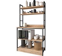 Armoire Alexandra House Living 101 x 160 x 36 cm 4 étagères Industriel Étagère