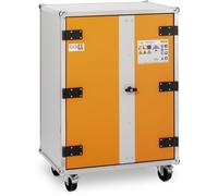 Armoire anti-feu batteries avec roulettes 8/10 Eco LockEX 2.0 - CEMO - 12107F