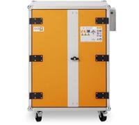 Armoire anti-feu batteries avec roulettes 8/10 LockEX 2.0 Premium 230 V - CEMO - 12120F
