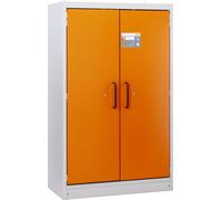 Armoire anti-feu PROline 12/20 F90 pour fûts, 2 portes orange - CEMO - 12039