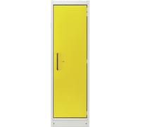 Armoire anti-feu PROline 6/20 F90, 1 porte droite jaune, 6 tiroirs - CEMO - 12031
