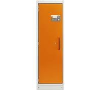 Armoire anti-feu PROline 6/20 F90 pour fûts, porte orange gauche - CEMO - 12035