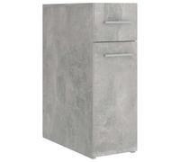 Armoire Apothicaire Betonově Šedá 20 x 45,5 x 60 cm Kompozitní Dřevo | Meuble étroit stable, bois composite résistant, entretien chiffon humide, design gris béton moderne, rangement optimisé