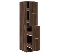 Armoire apothicaire - lemon - Chêne marron - 30x41x144,5 cm - bois ingénierie M2046