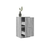 Armoire apothicaire sonoma gris 40x41x77,5 cm bois d ingénierie