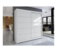 Armoire - Armoire Atlanta 153 217046 - Blanc - 180x215x58cm