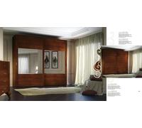 Armoire Armoire Rangement Garde-robe Moderne Miroir Bois Design