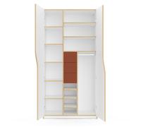 Armoire attirail 6 Plane WxHxD 100x200x60cm