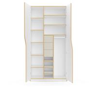 Armoire attirail 6 Plane WxHxD 100x200x60cm