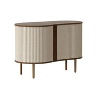 Armoire Audacious Chêne Foncé/Sable Blanc