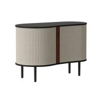 Armoire Audacious Chêne Noir /Sables Blancs