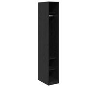 Armoire Autonome Noir Dab 50x30x200 cm Matériau à base de bois avec