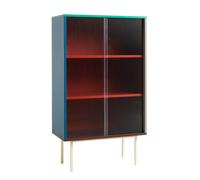 Armoire avec portes vitrées Colour WxHxD 75x130x39cm