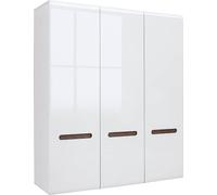 Armoire Azteca Trio 180cm blanc brillant