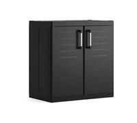 Keter Armoire basse Detroit XL Noir 89 x 54 x 93 cm
